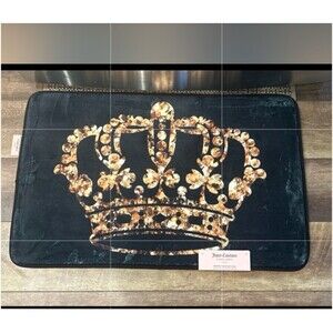 Juicy Couture Leopard Crown Bath Rug
